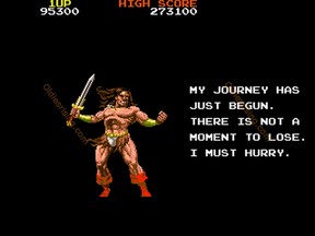 une photo d'Ã©cran de Rastan Saga sur Arcade